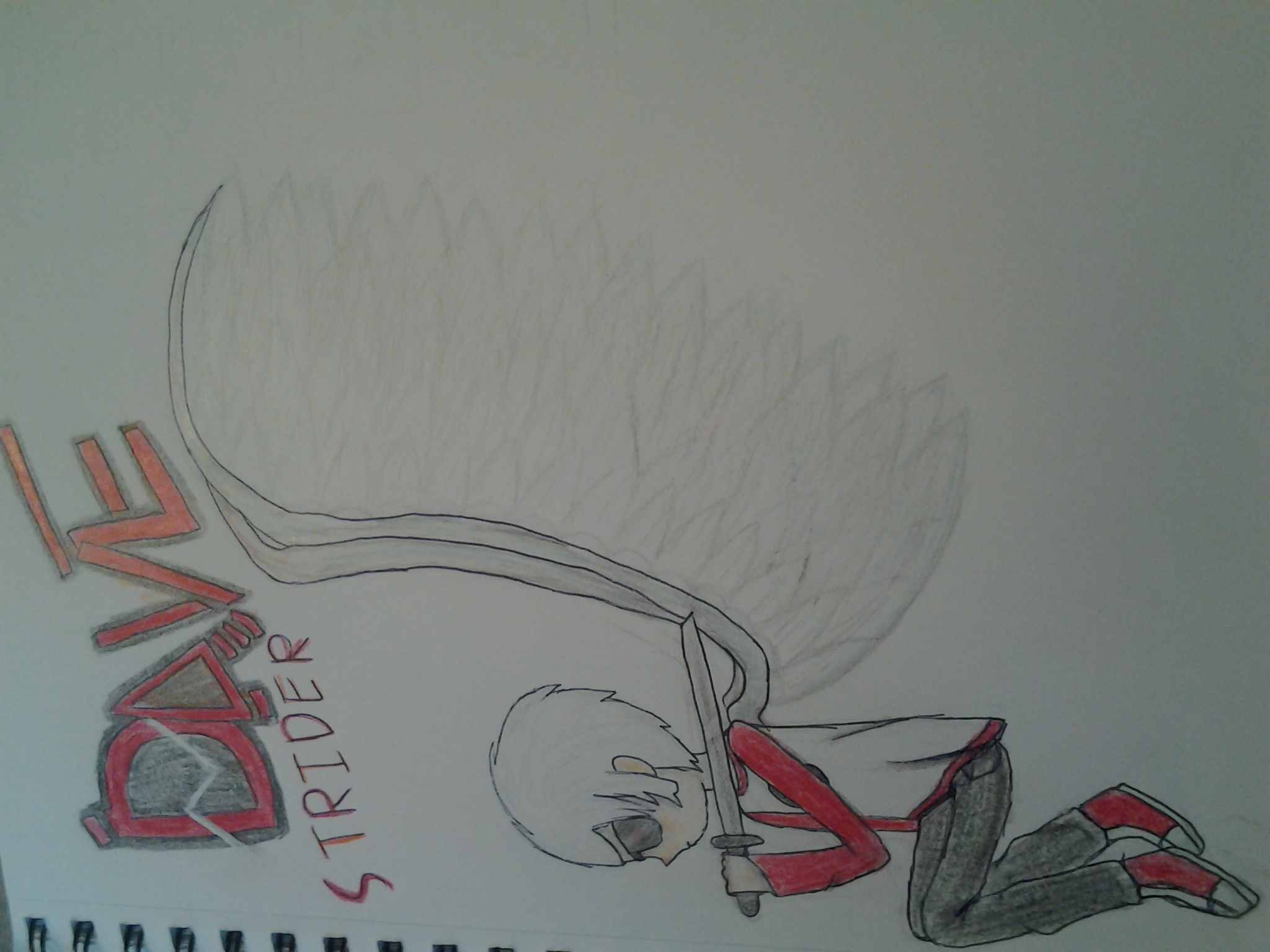 Fanart of Dave Strider from Homestuck