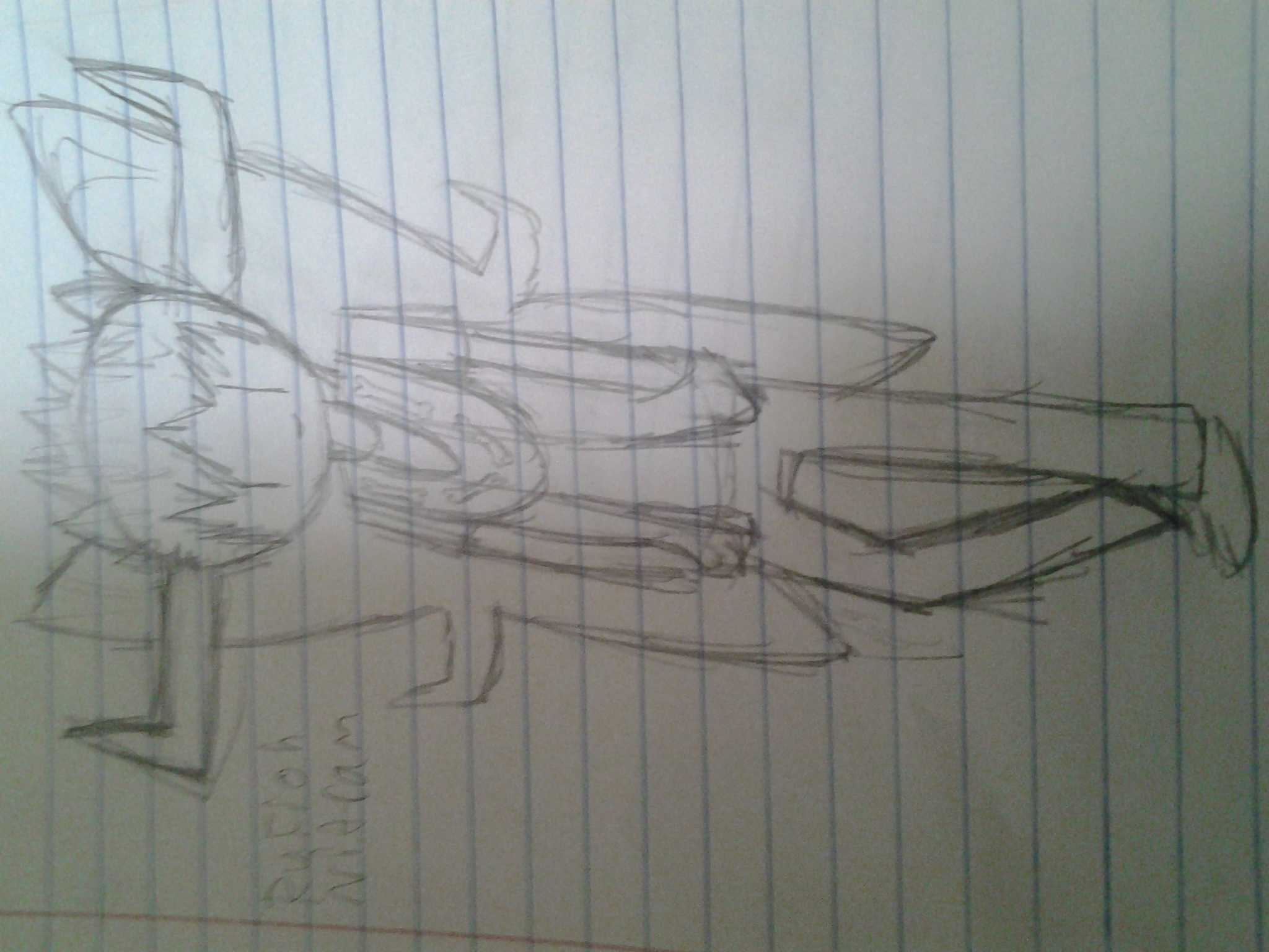 Fanart of Rufioh Nitram from Homestuck