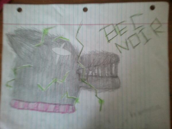 Fanart of Ben Noir from Homestuck