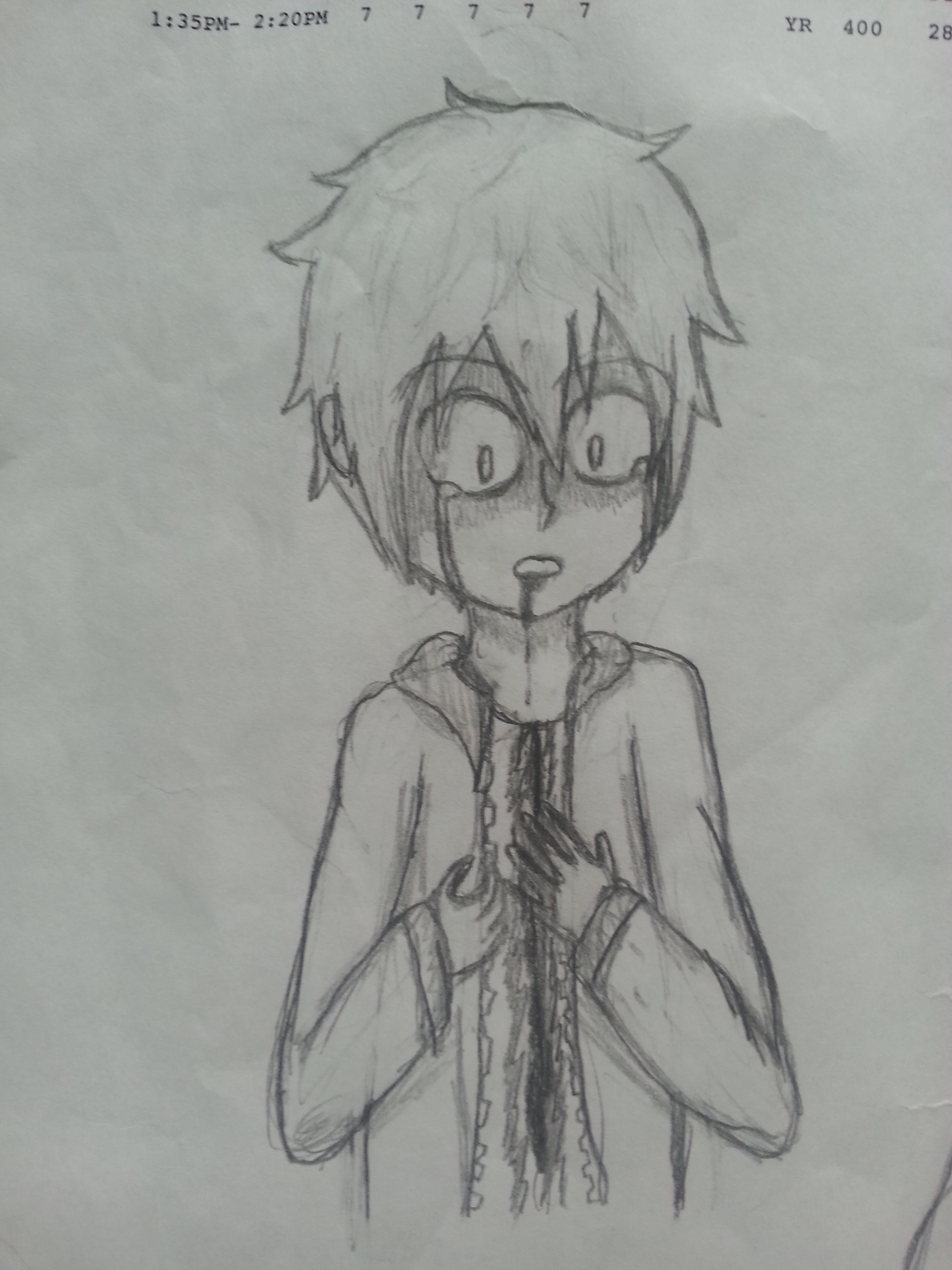 Done during my first day of school assembly