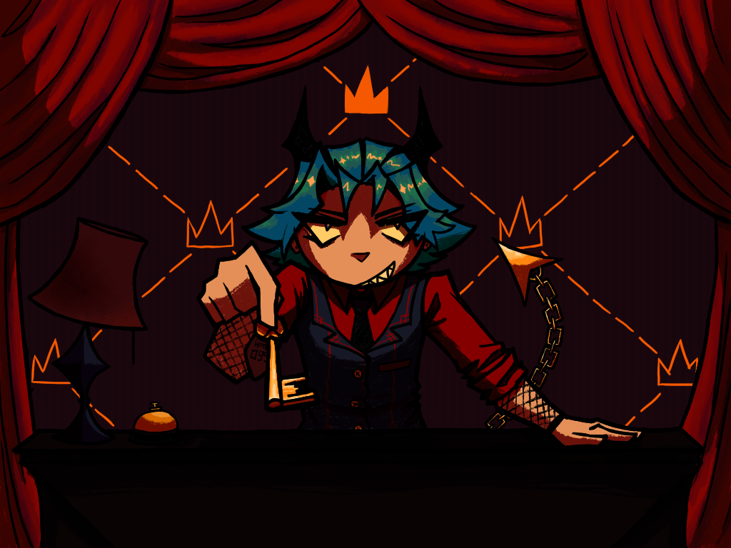 Artfight art of ItsMadnessX's character