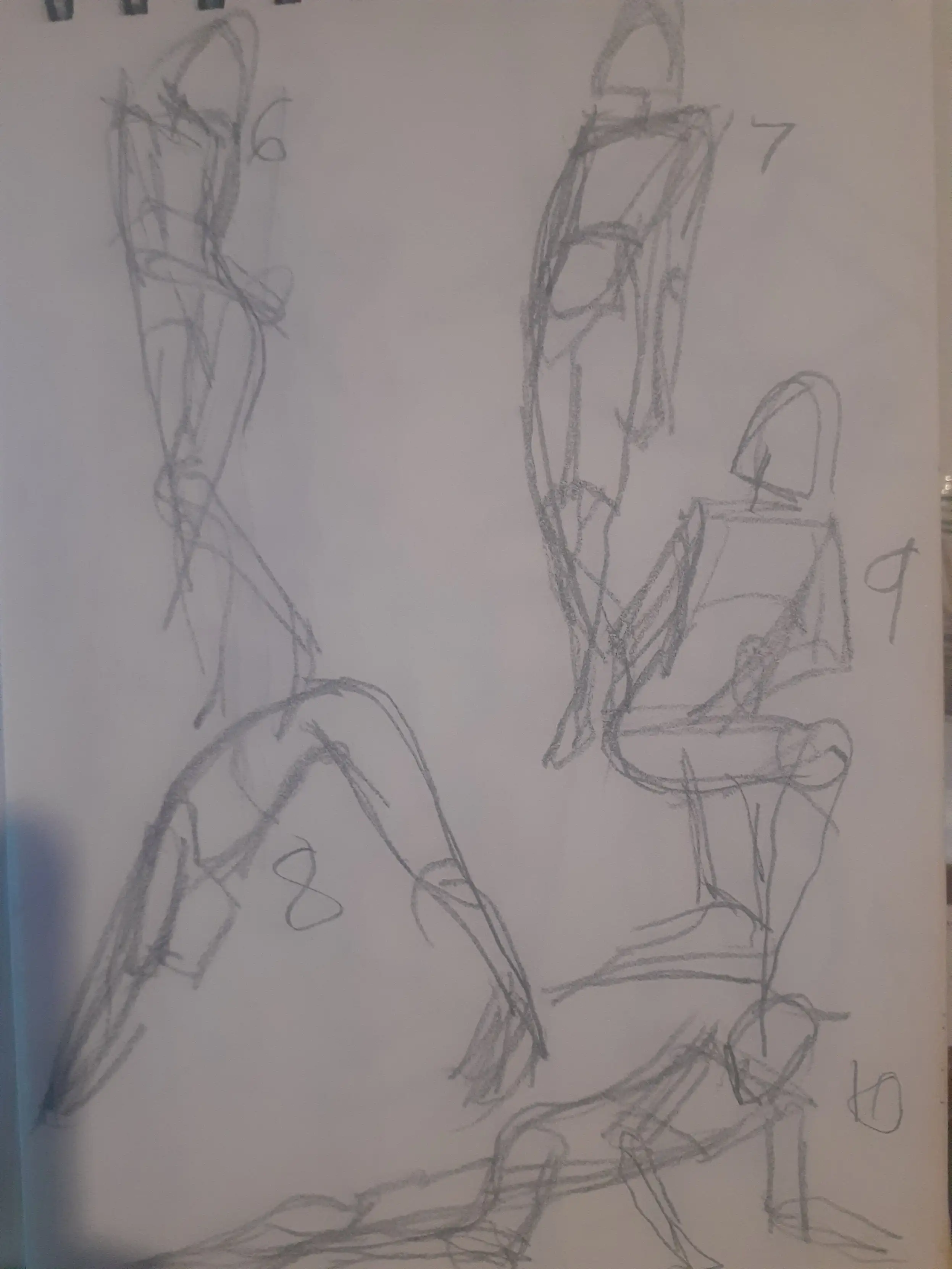 Gesture drawings