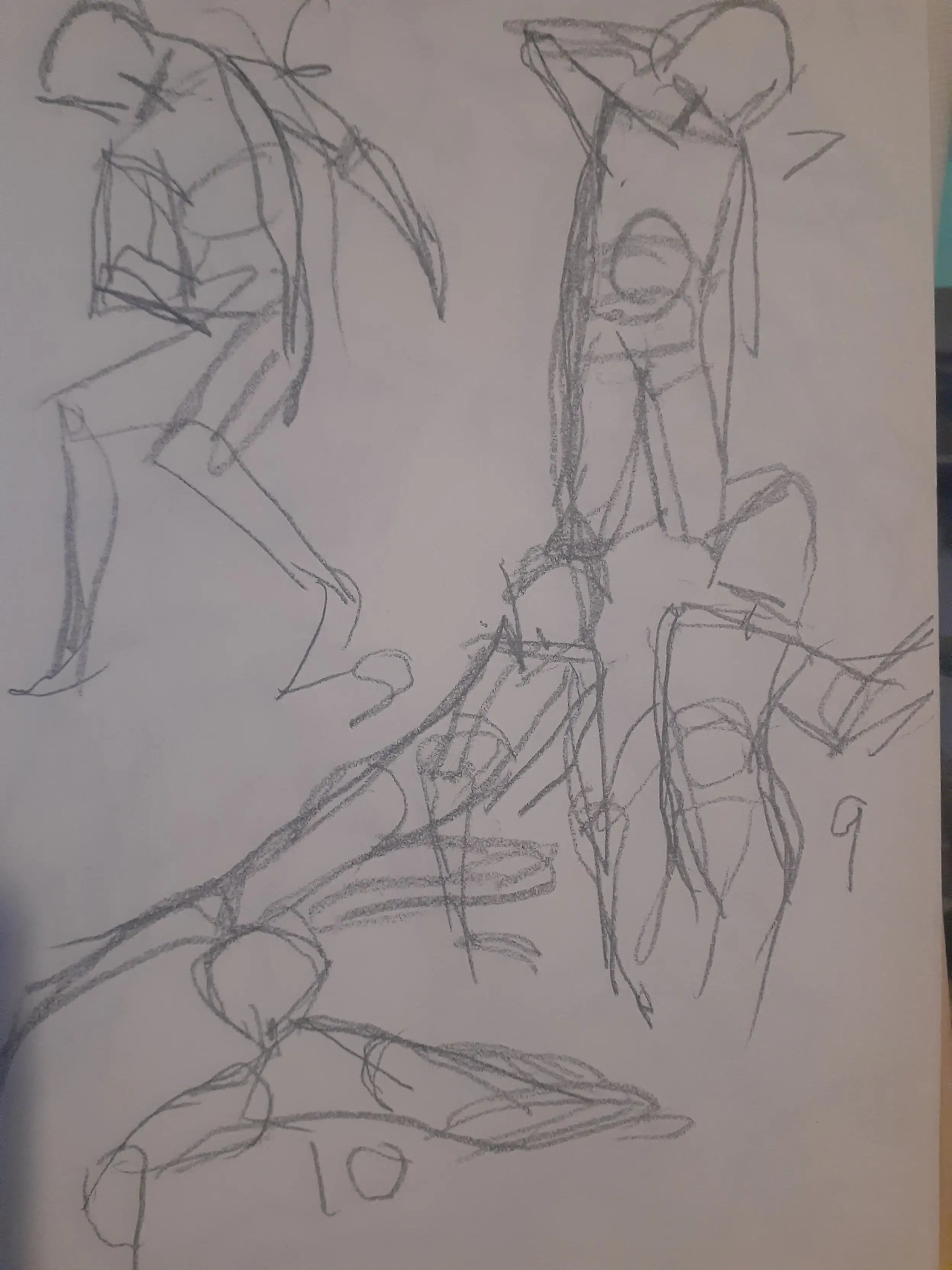Gesture drawings