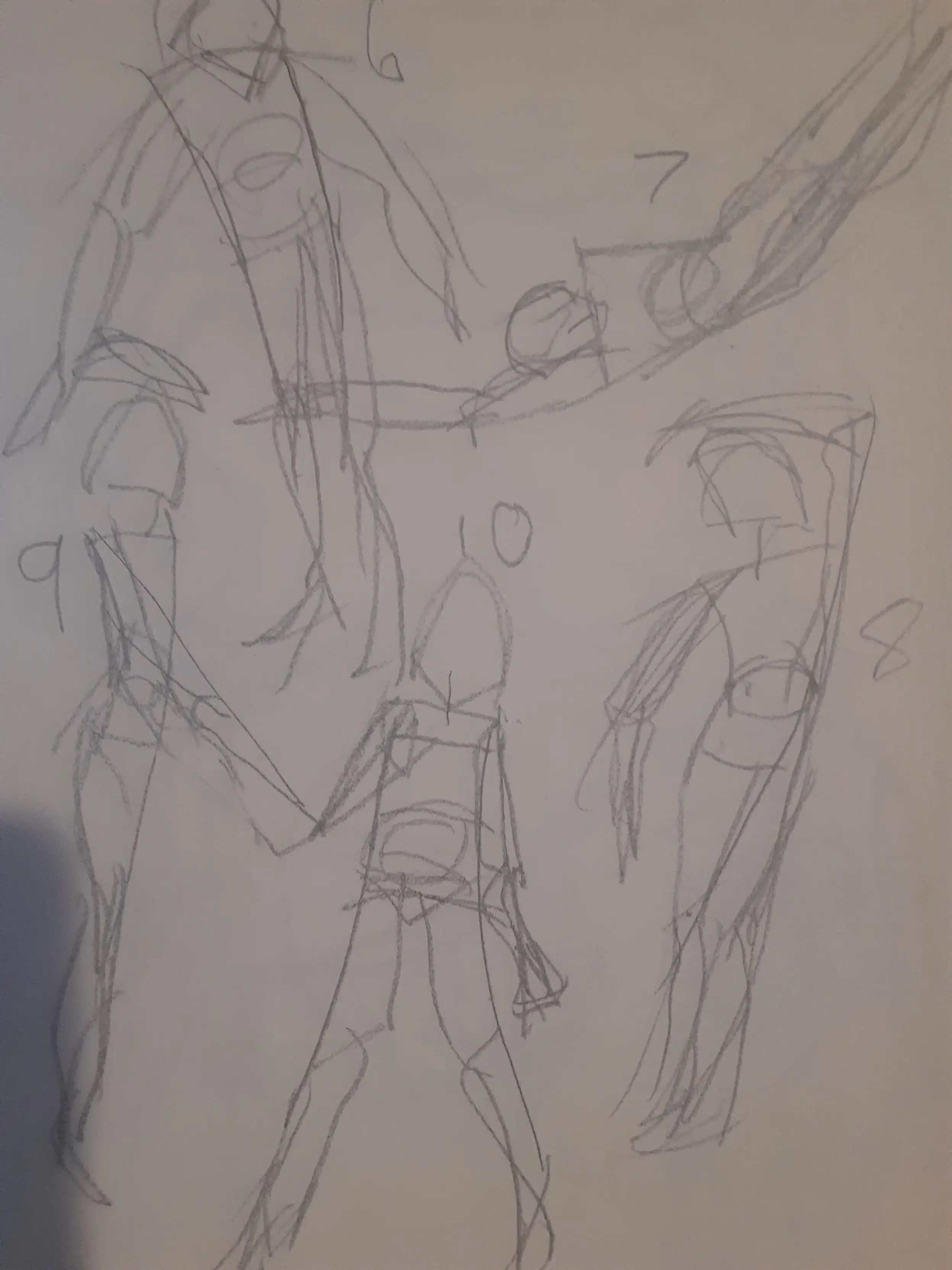 Gesture drawings