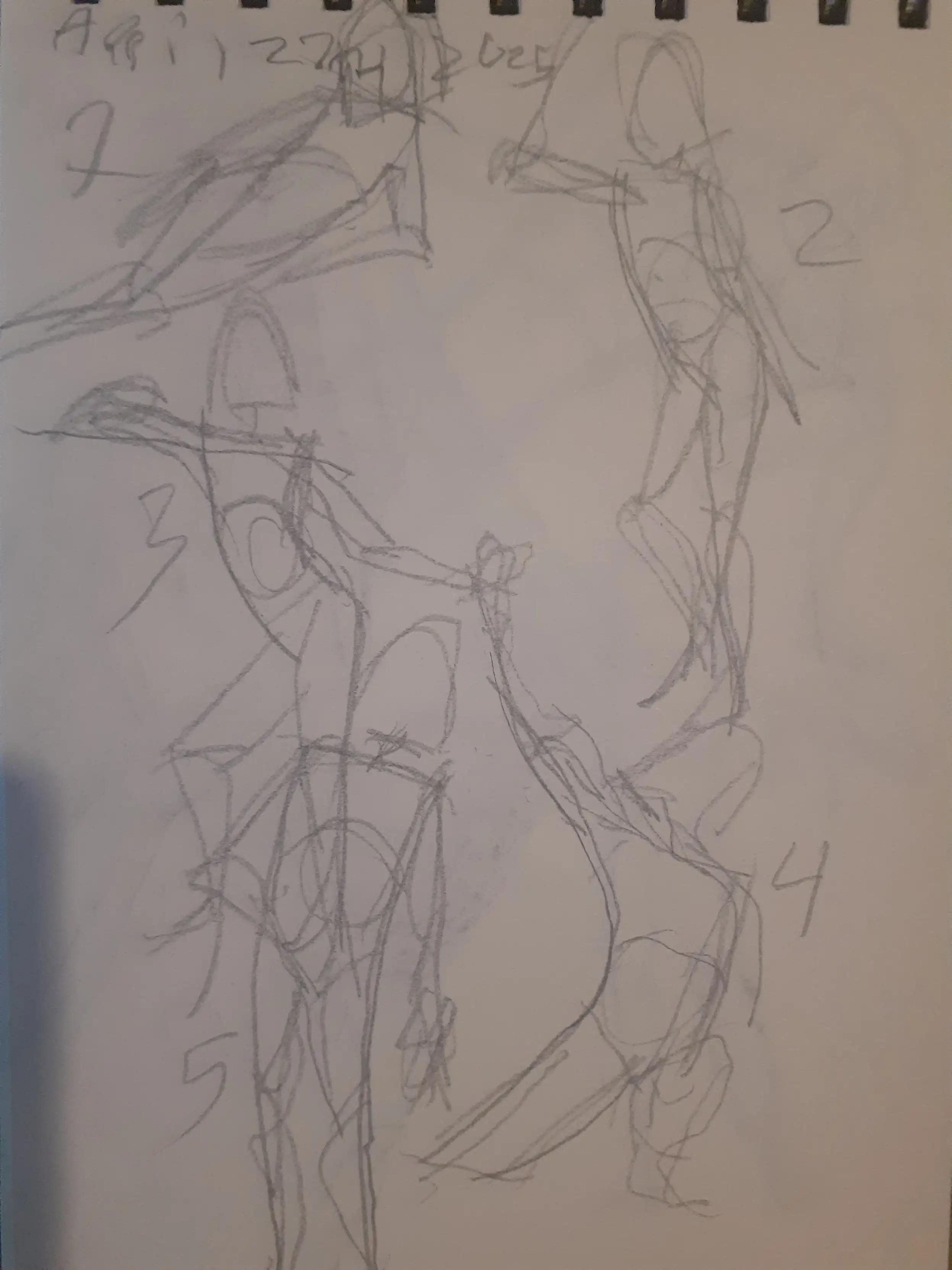 Gesture drawings