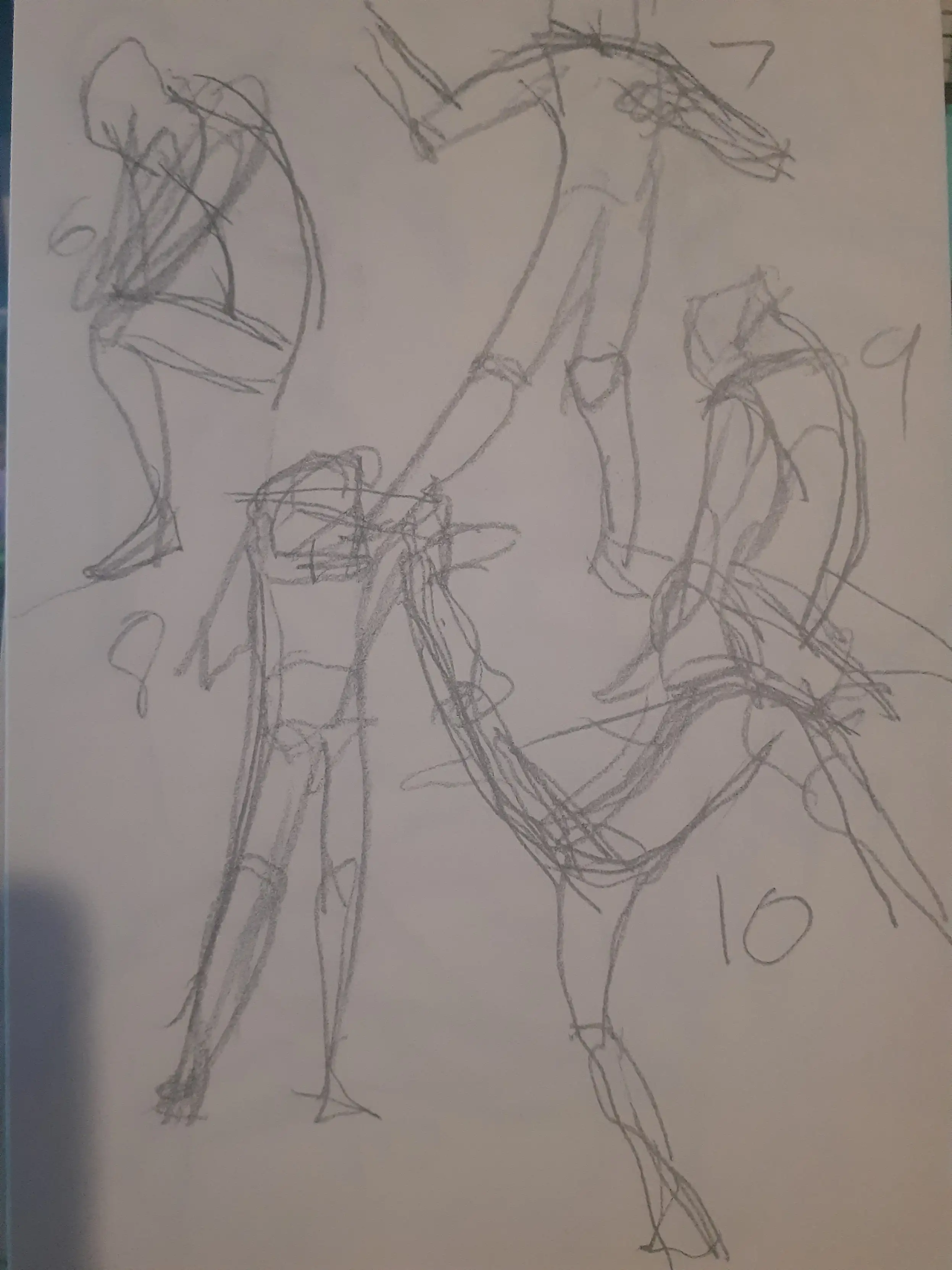 Gesture drawings