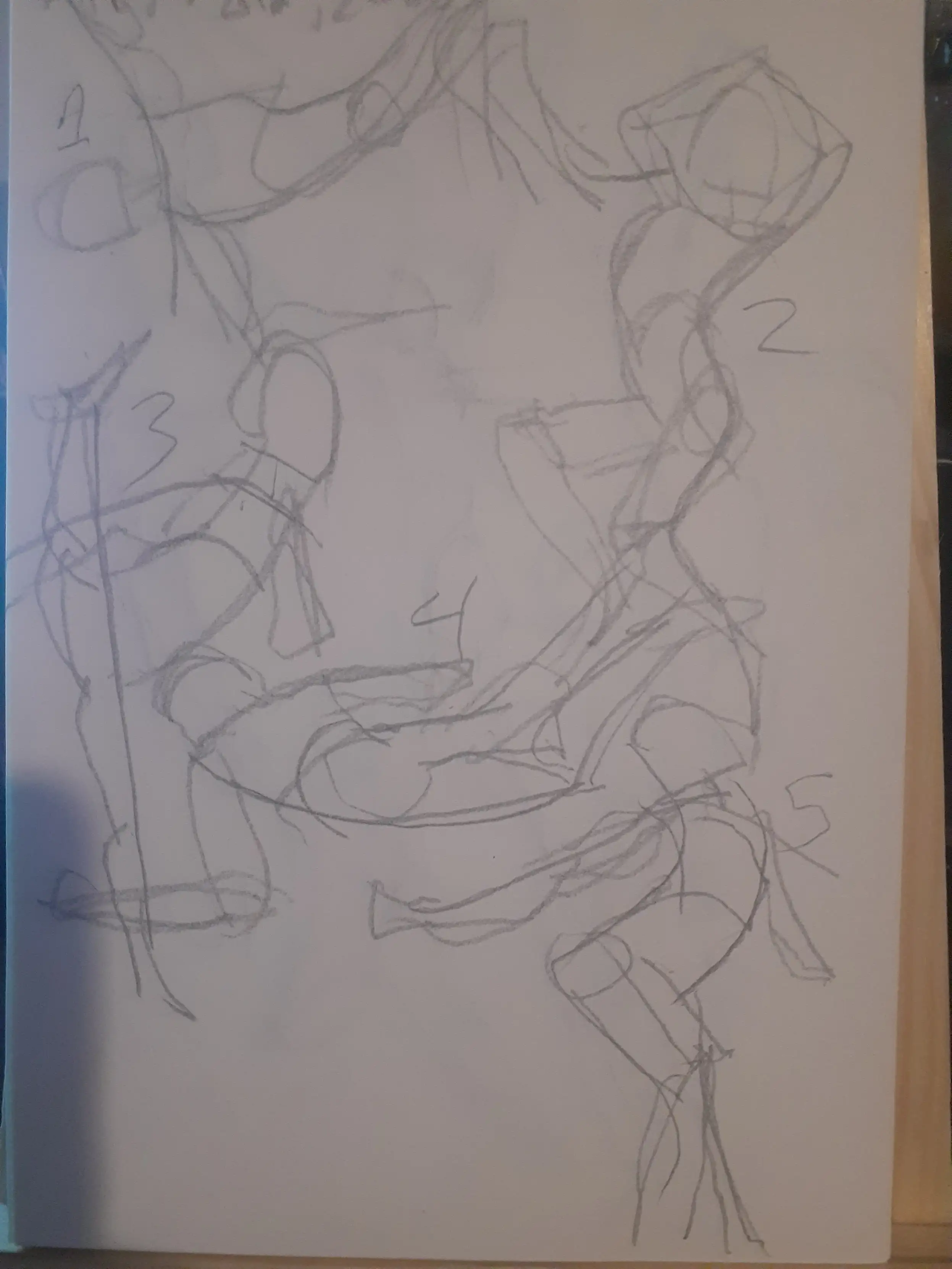 Gesture drawings