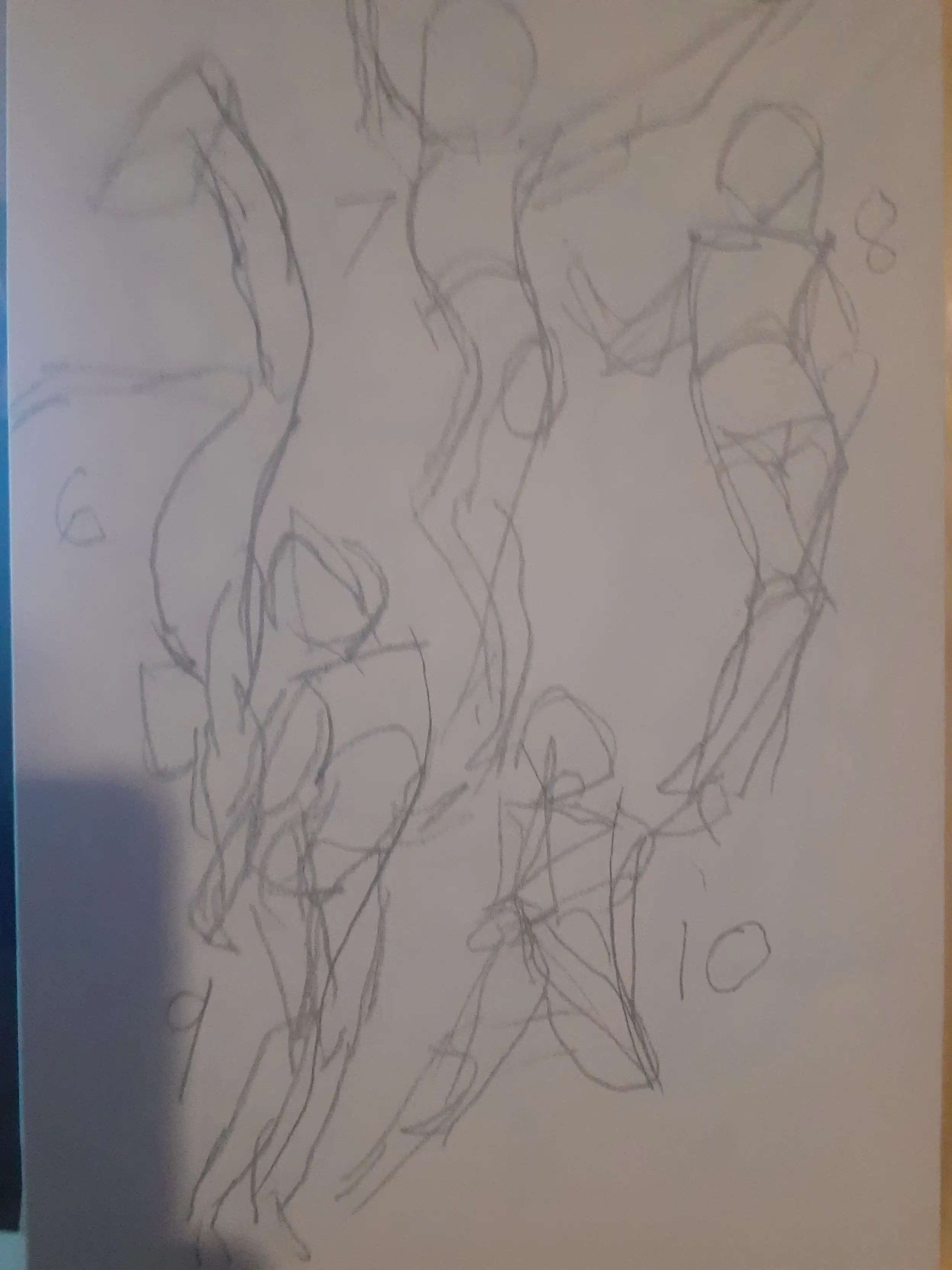Gesture drawings