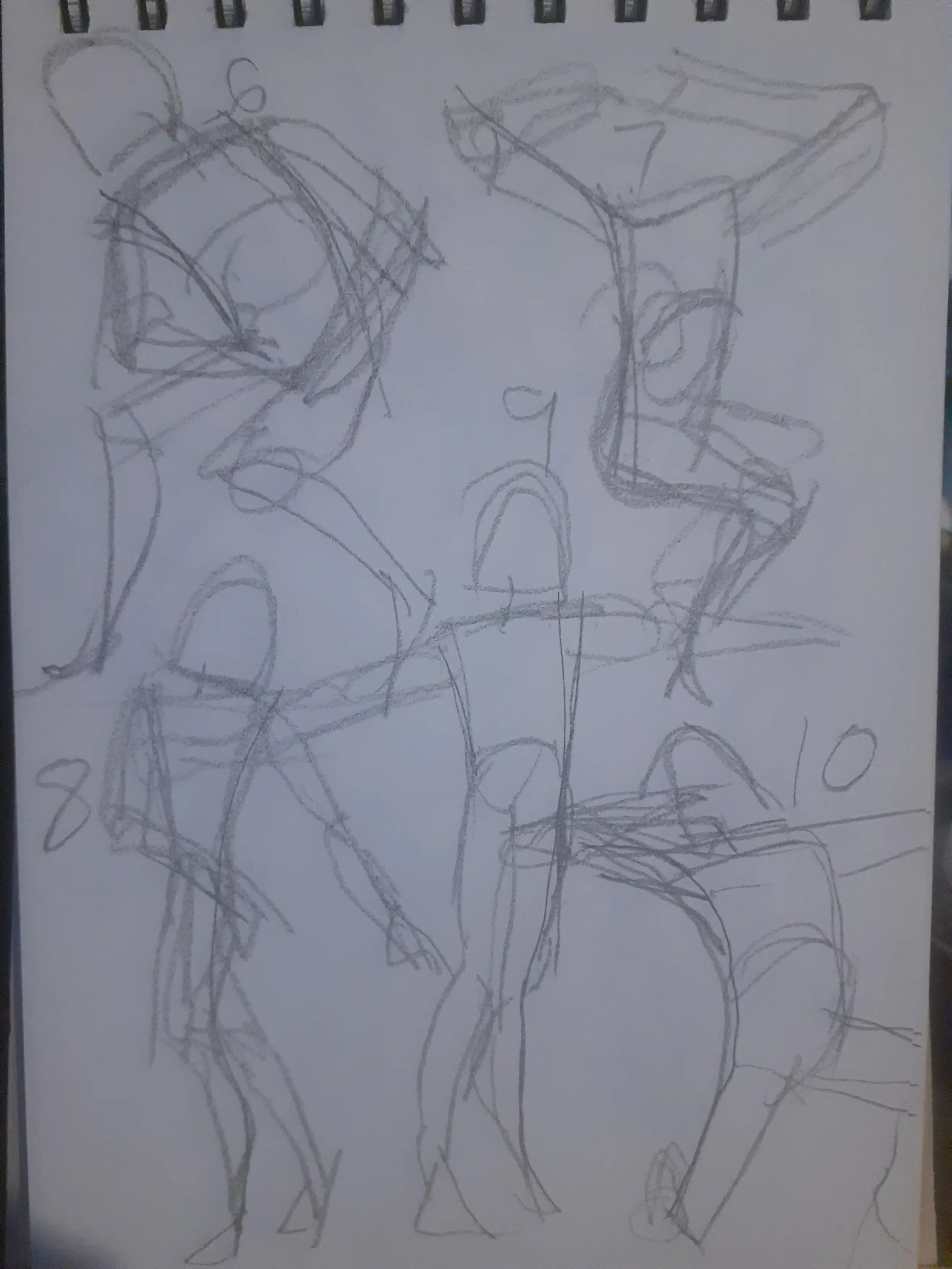 Gesture drawings