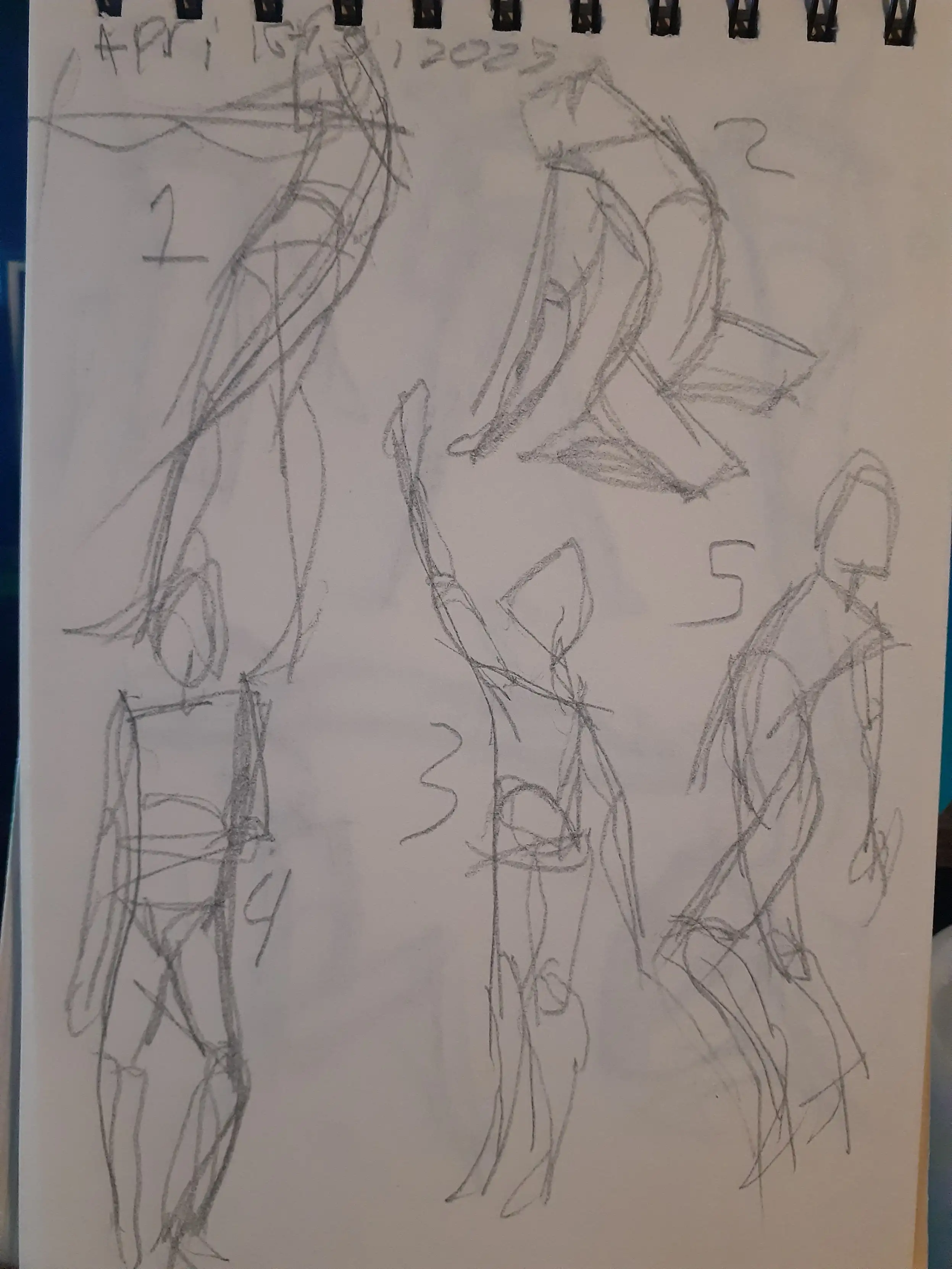 Gesture drawings