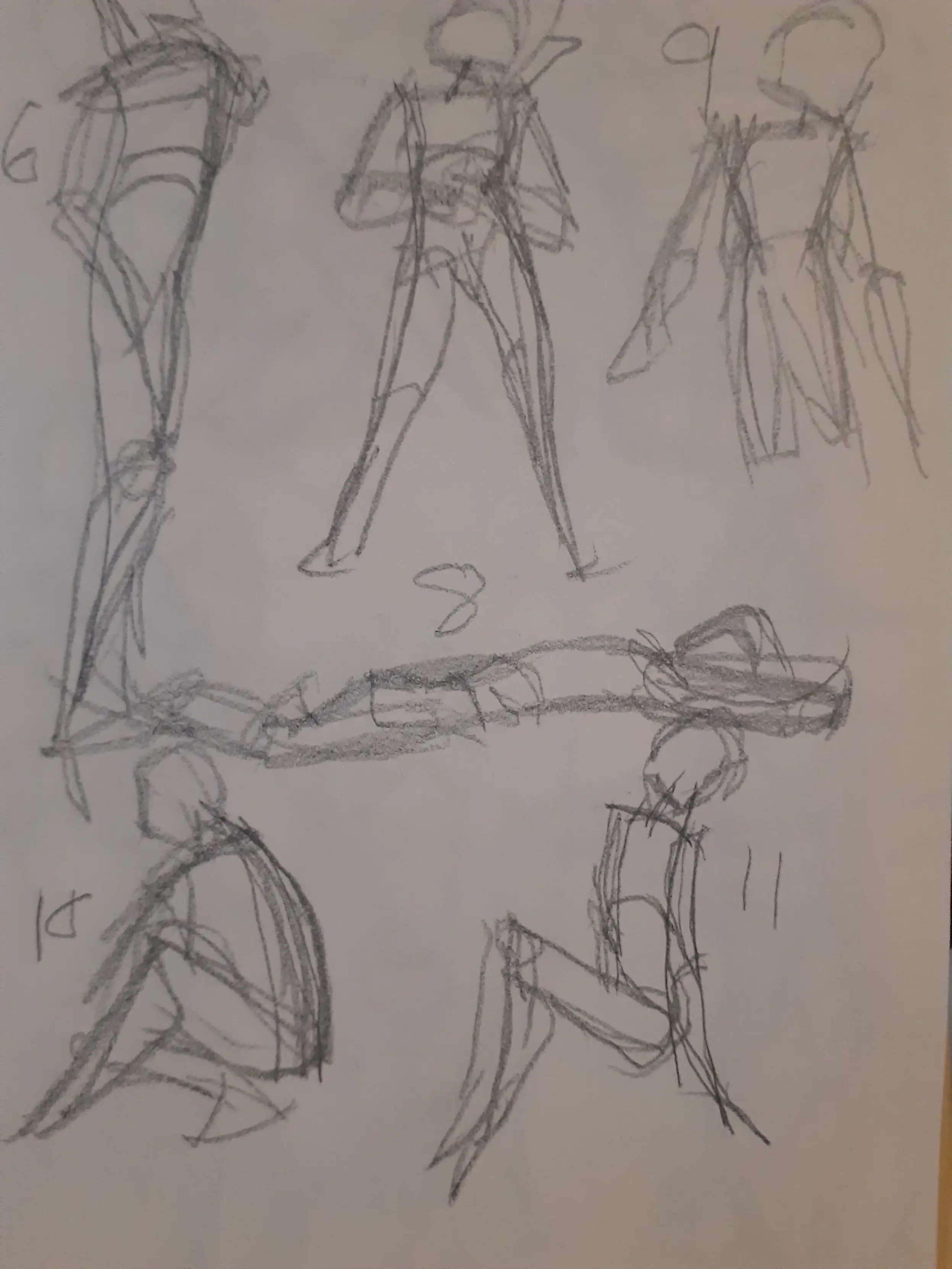Gesture drawings