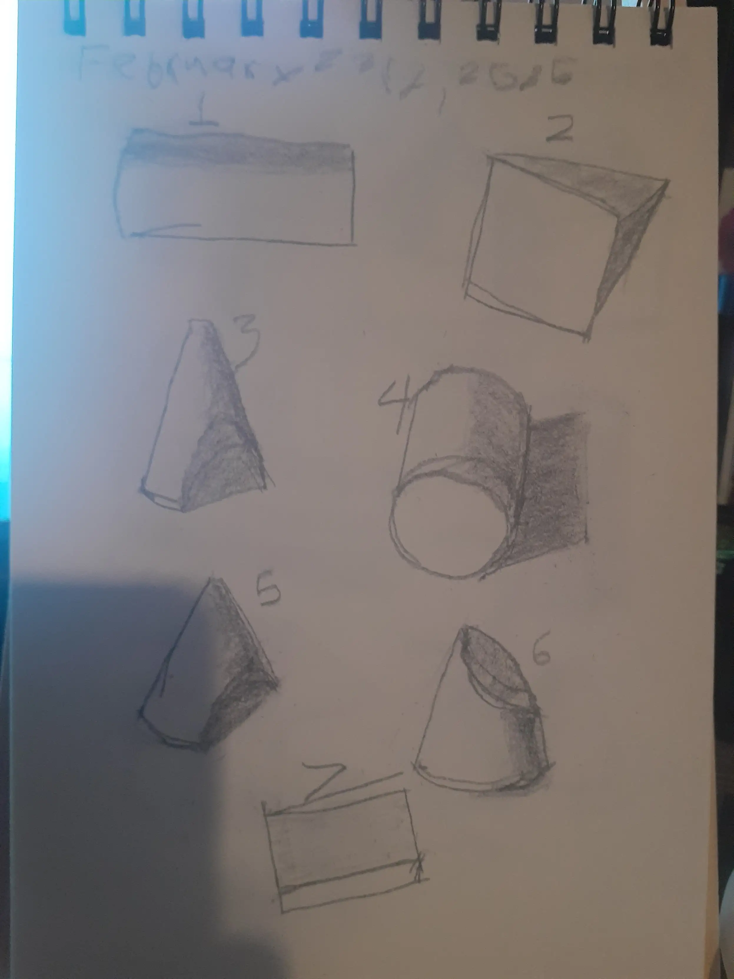 Primitive shape studies