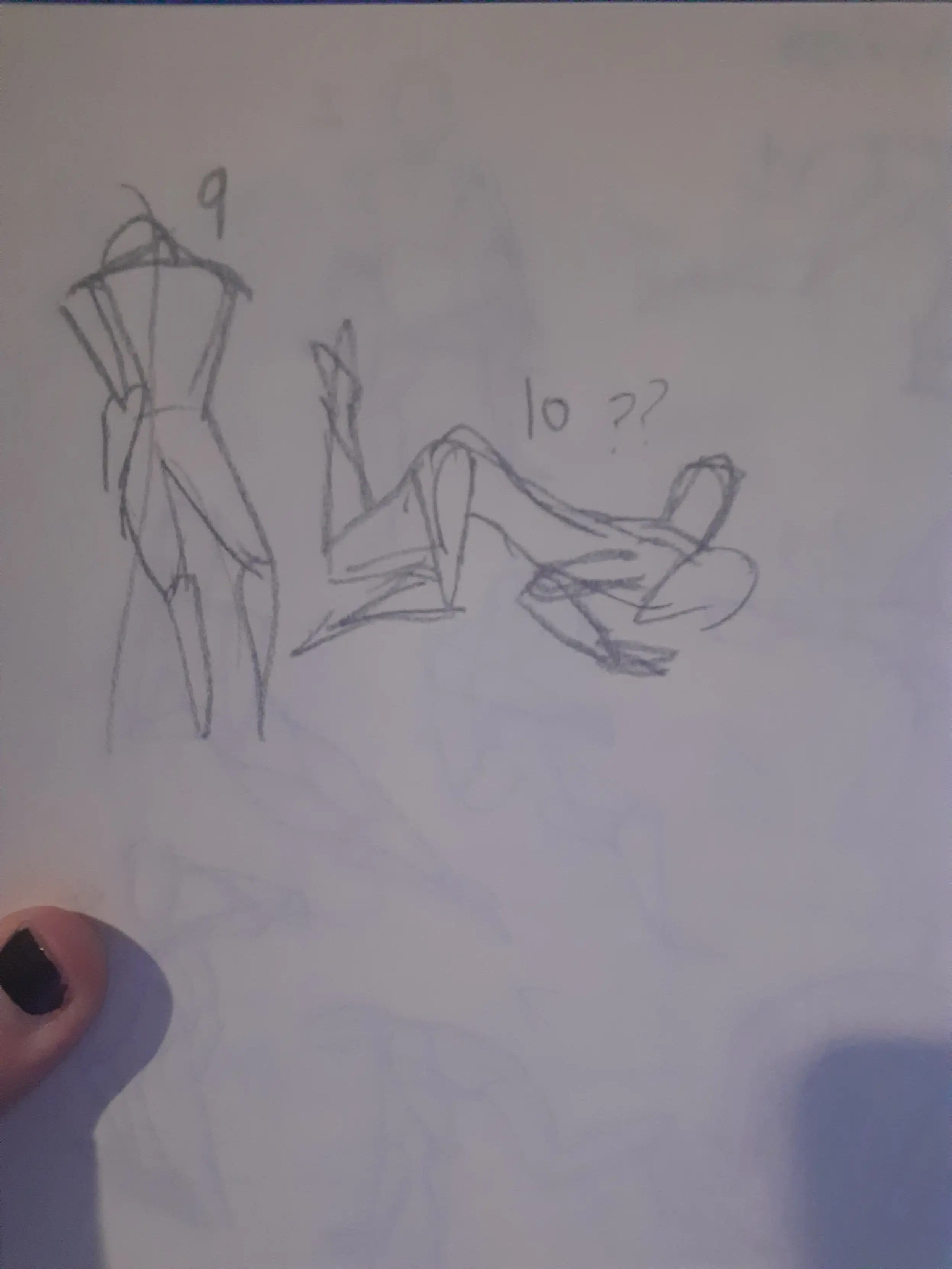 Gesture drawings
