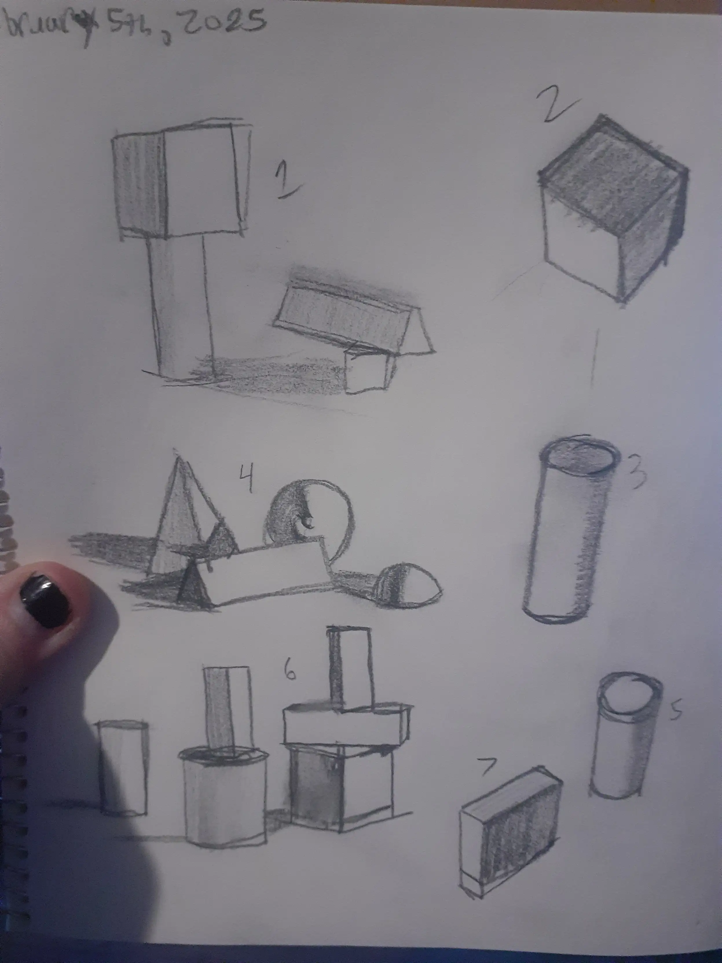 Primitive shape studies