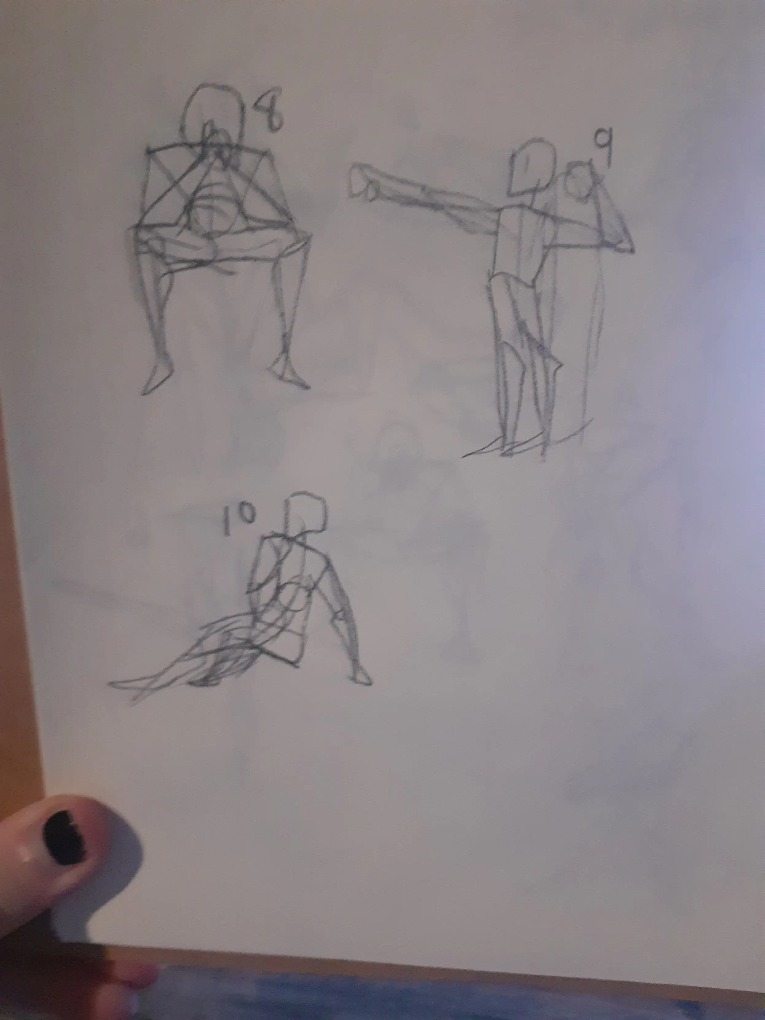 Gesture drawings