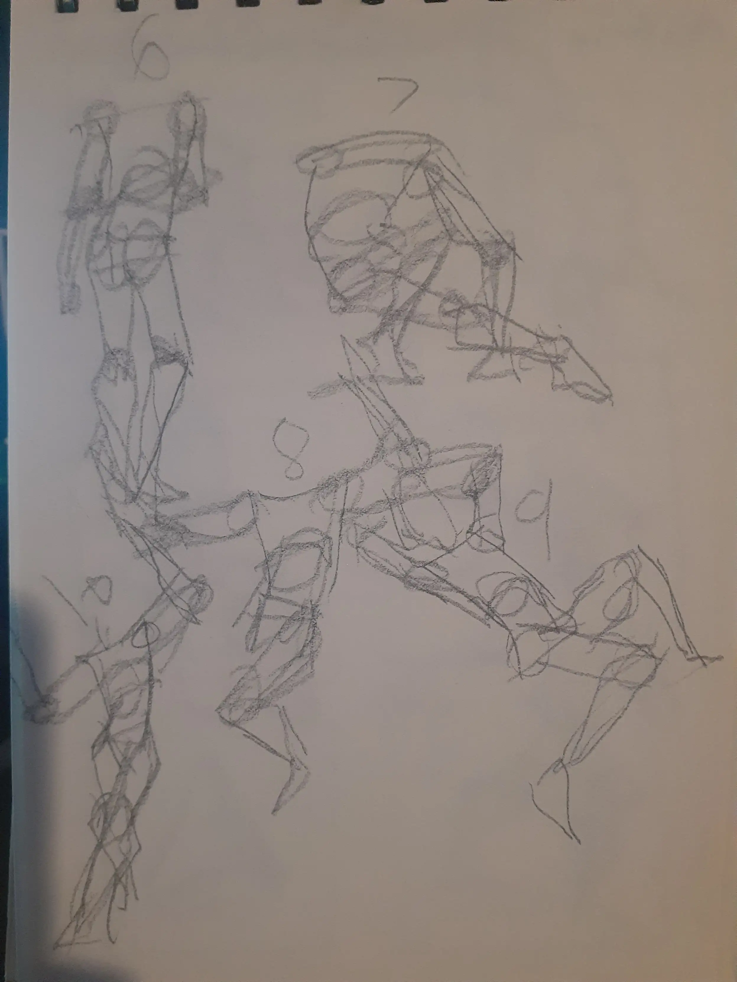 Gesture drawings