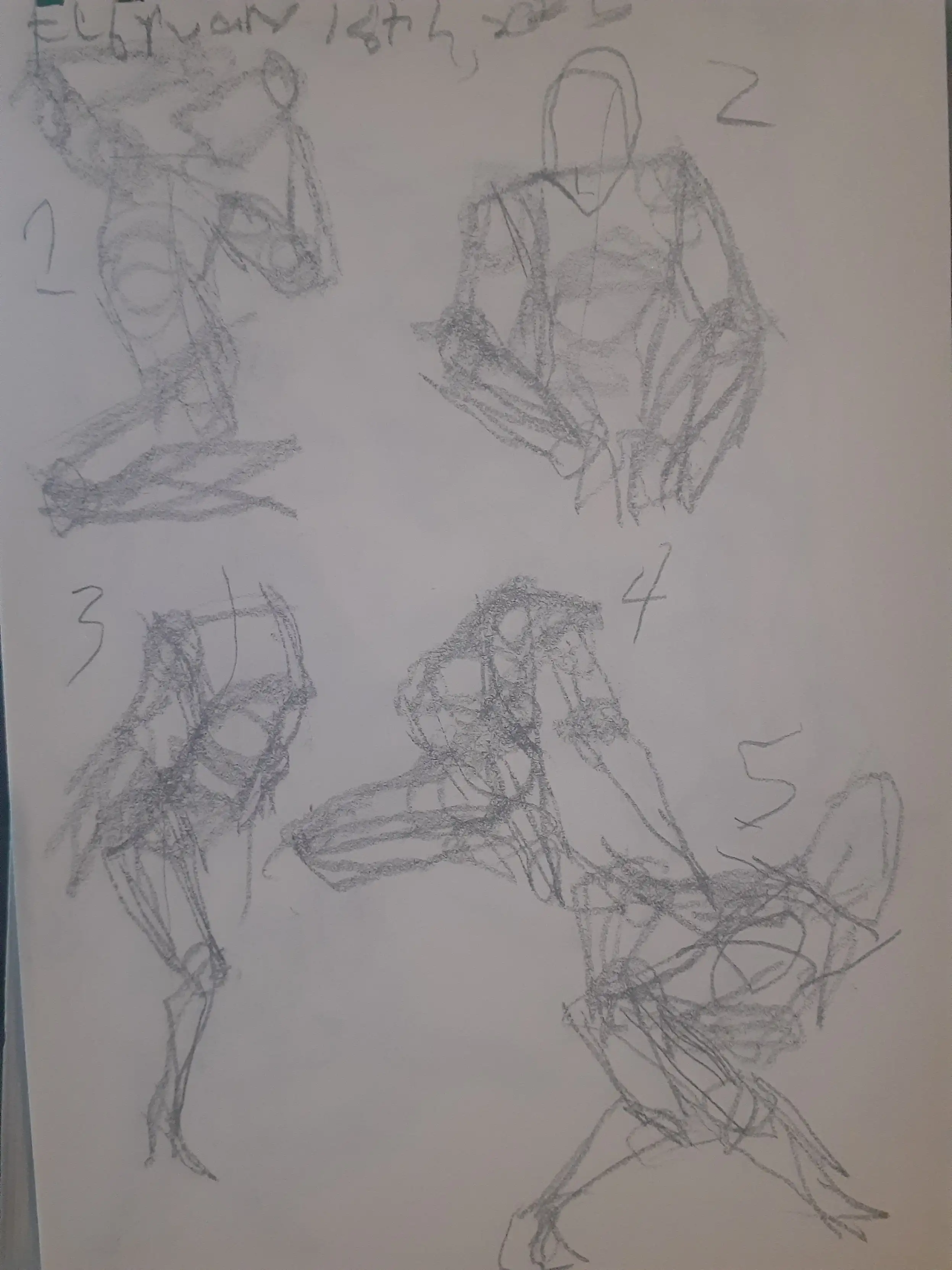 Gesture drawings