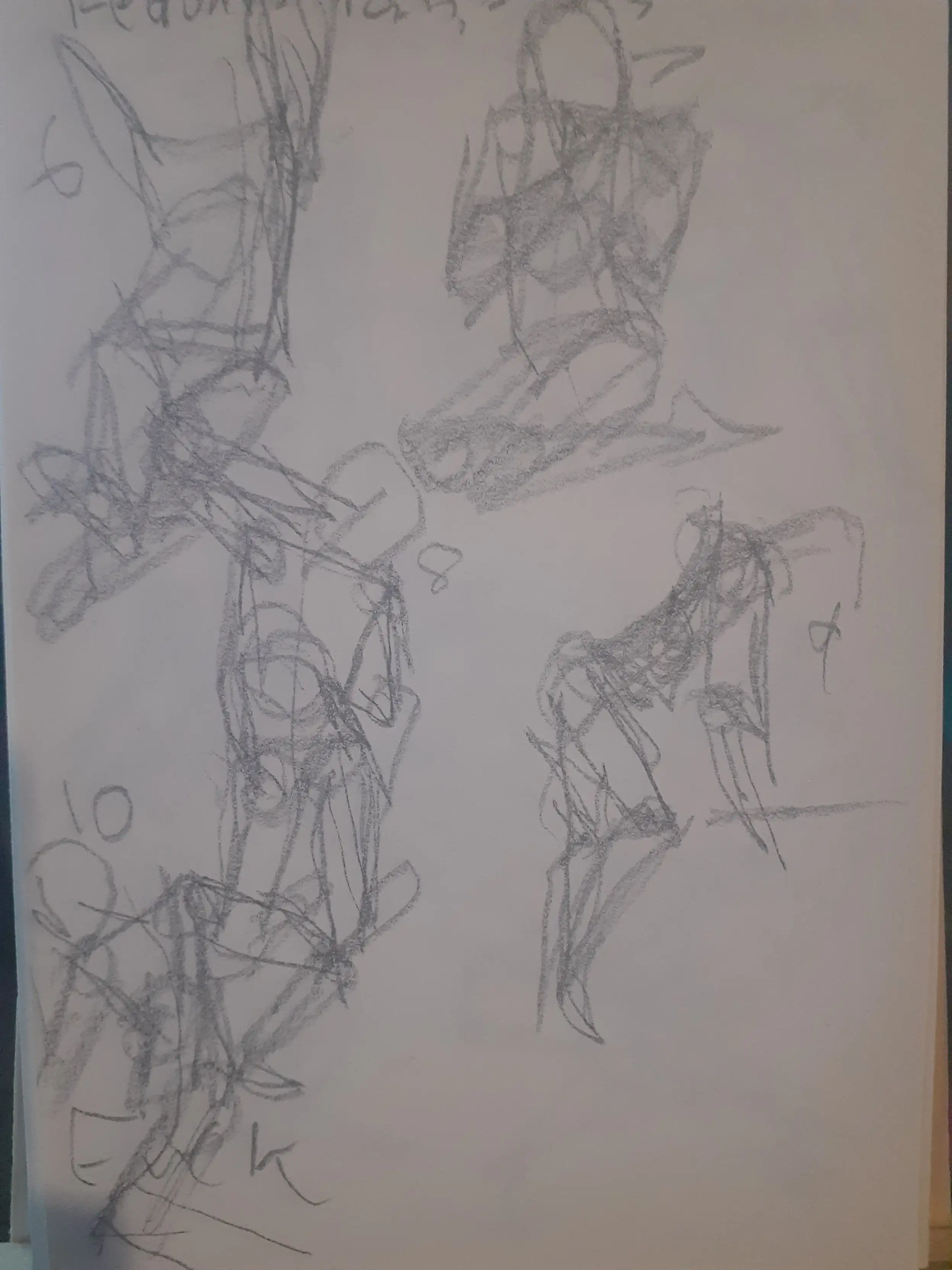 Gesture drawings