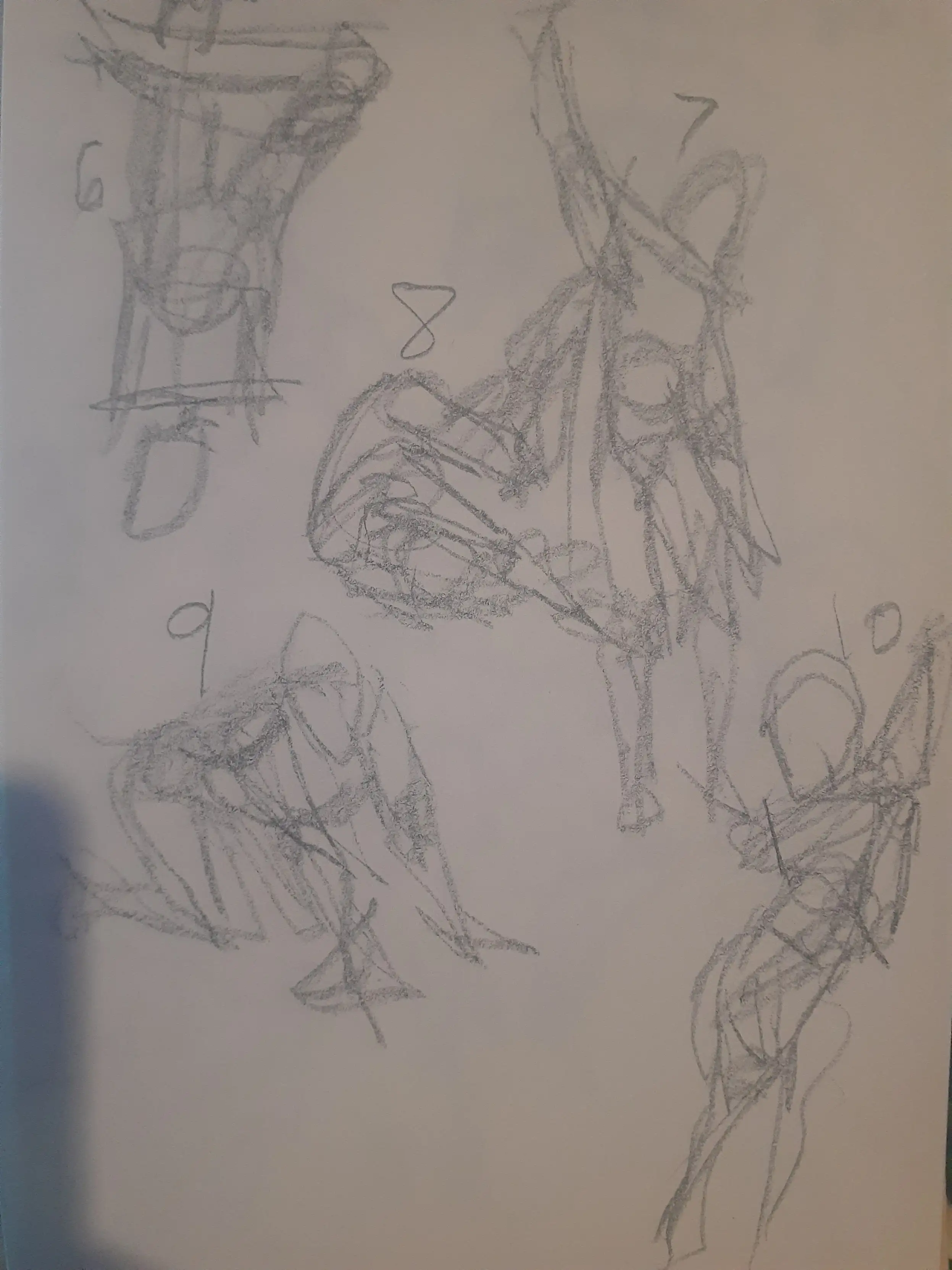 Gesture drawings