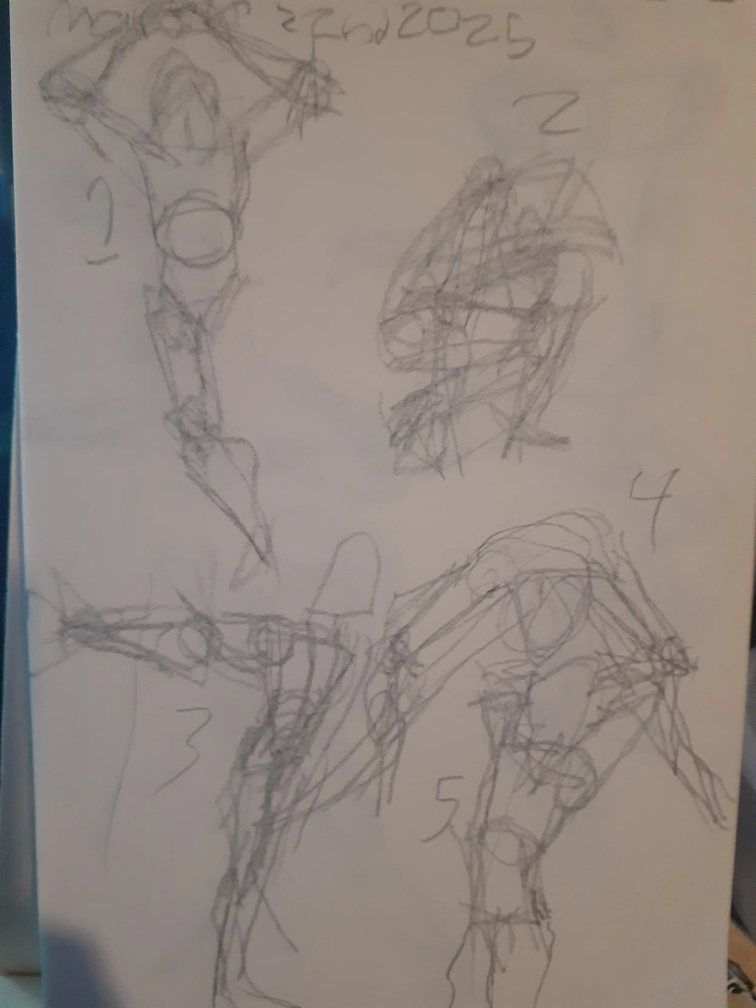 Gesture drawings