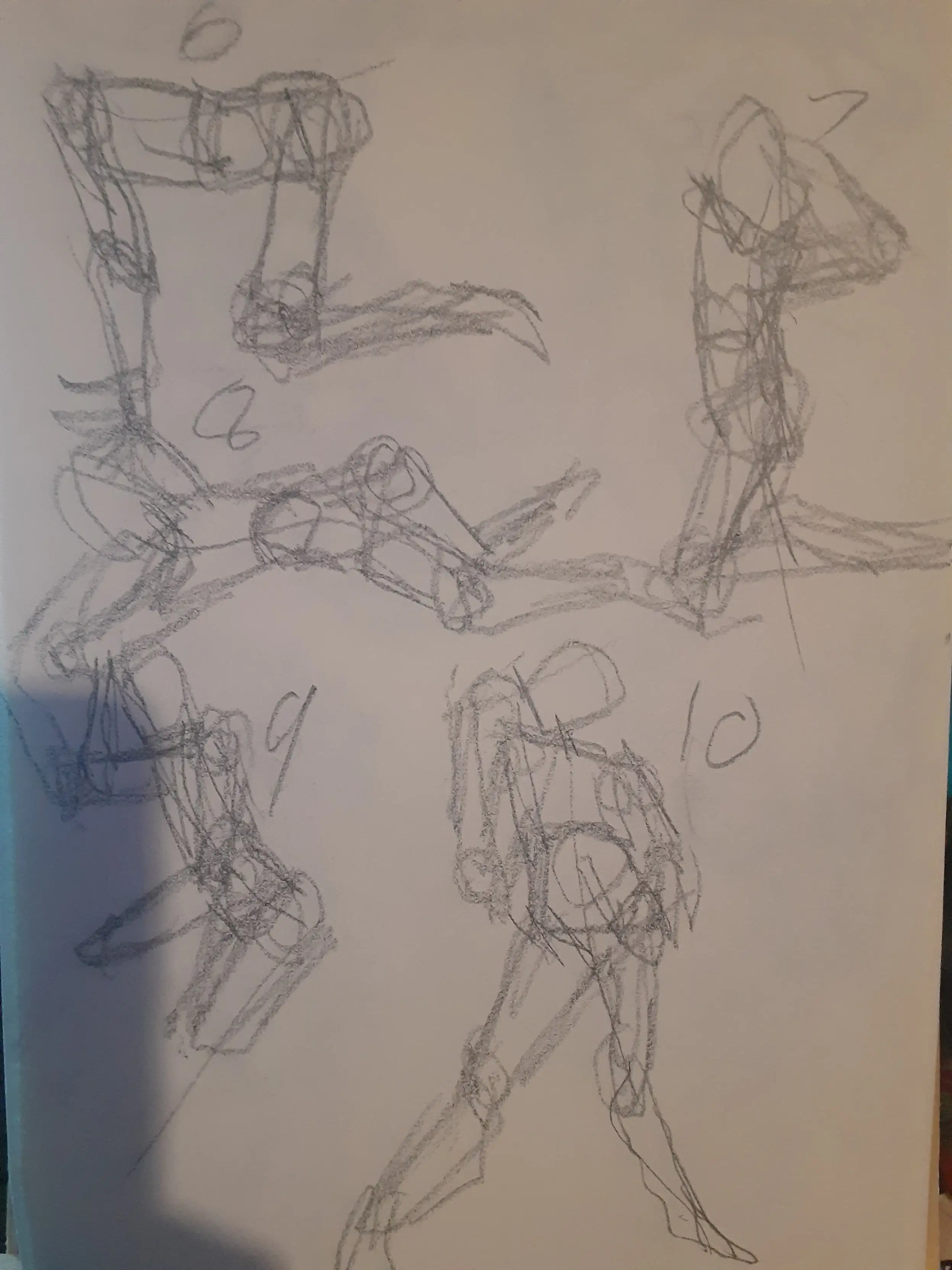 Gesture drawings
