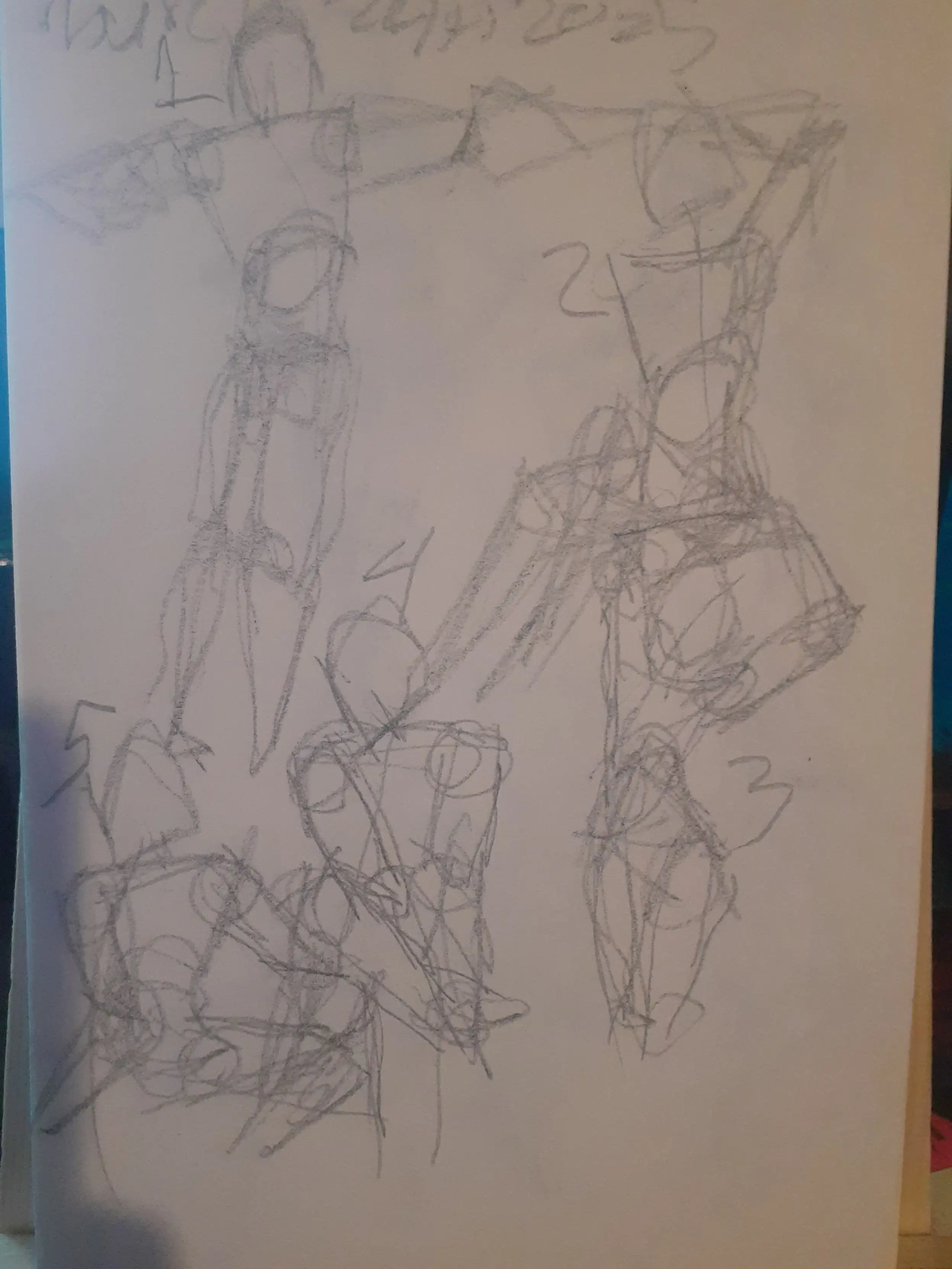 Gesture drawings