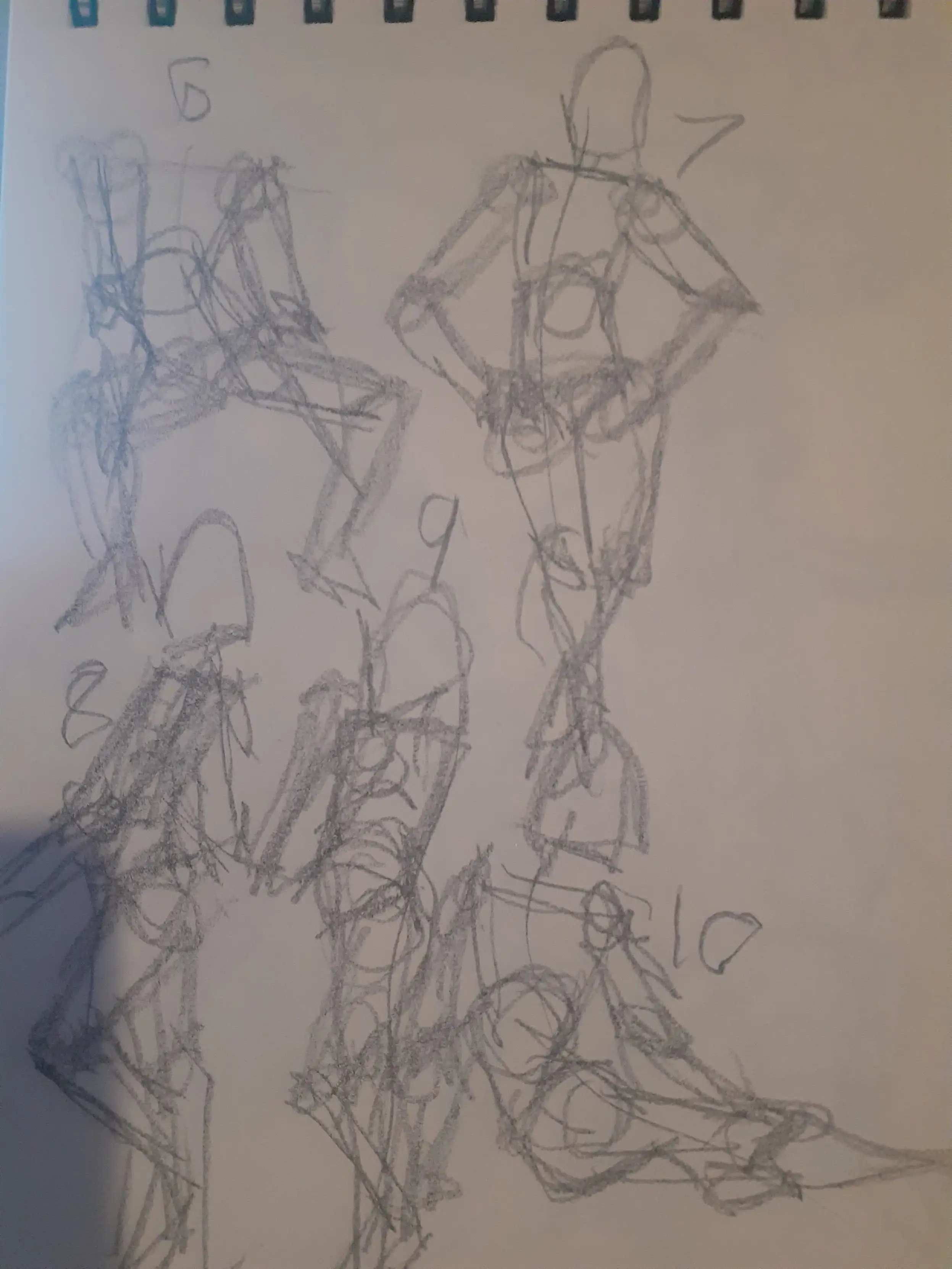 Gesture drawings