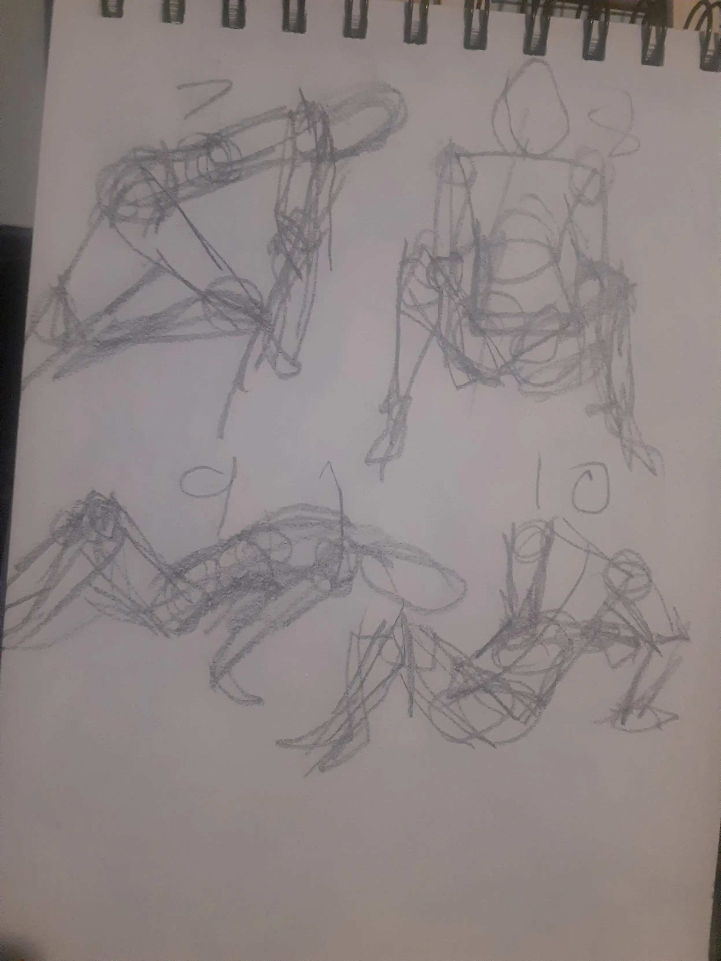 Gesture drawings