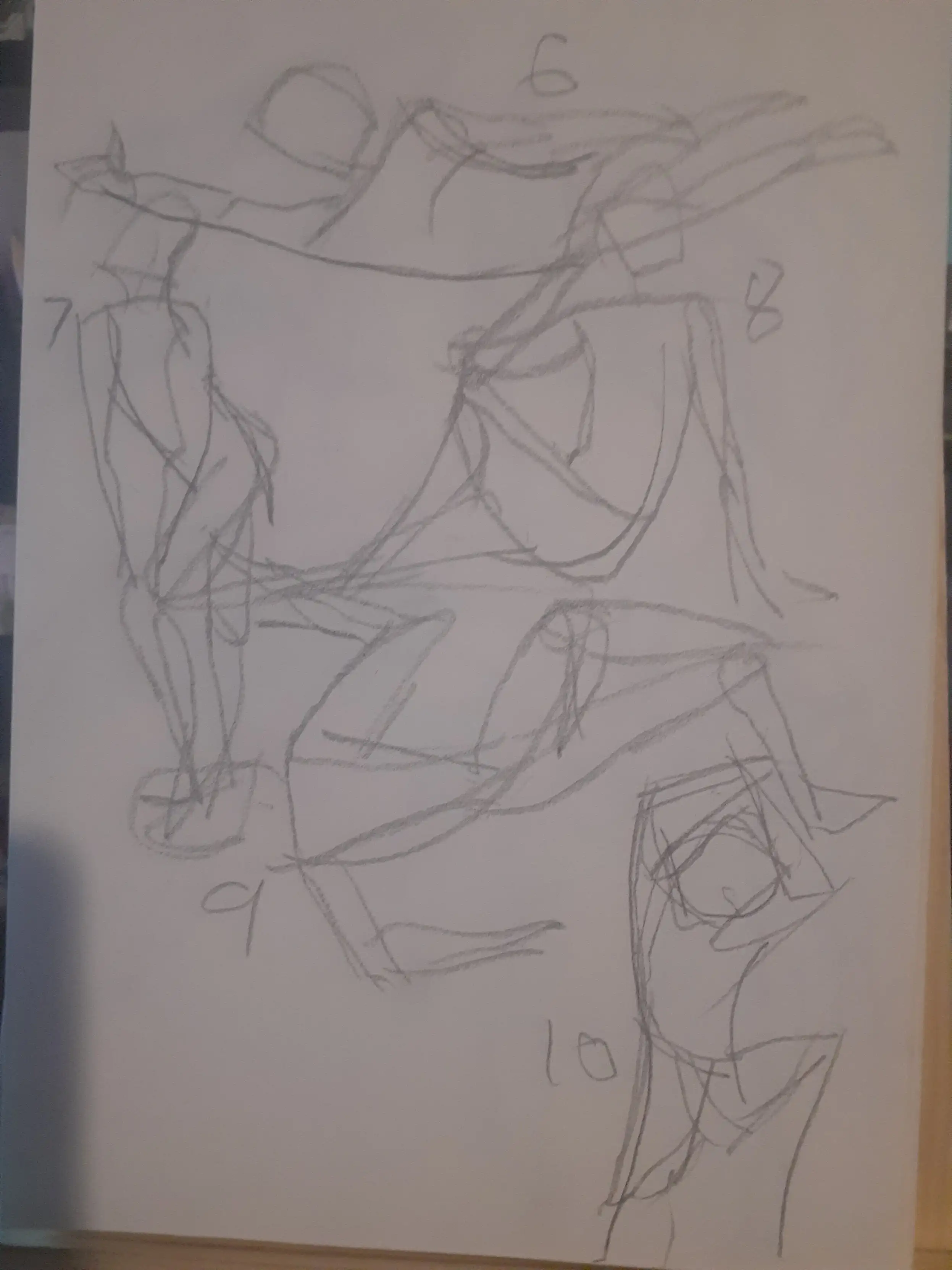 Gesture drawings