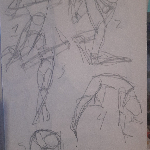 A preview of various gesture sketches