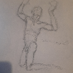 A preview of a figure drawing
