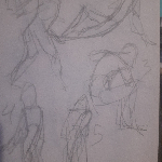A preview of various gesture sketches