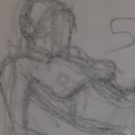 A preview of traditiona figure sketches focusing on the breasts